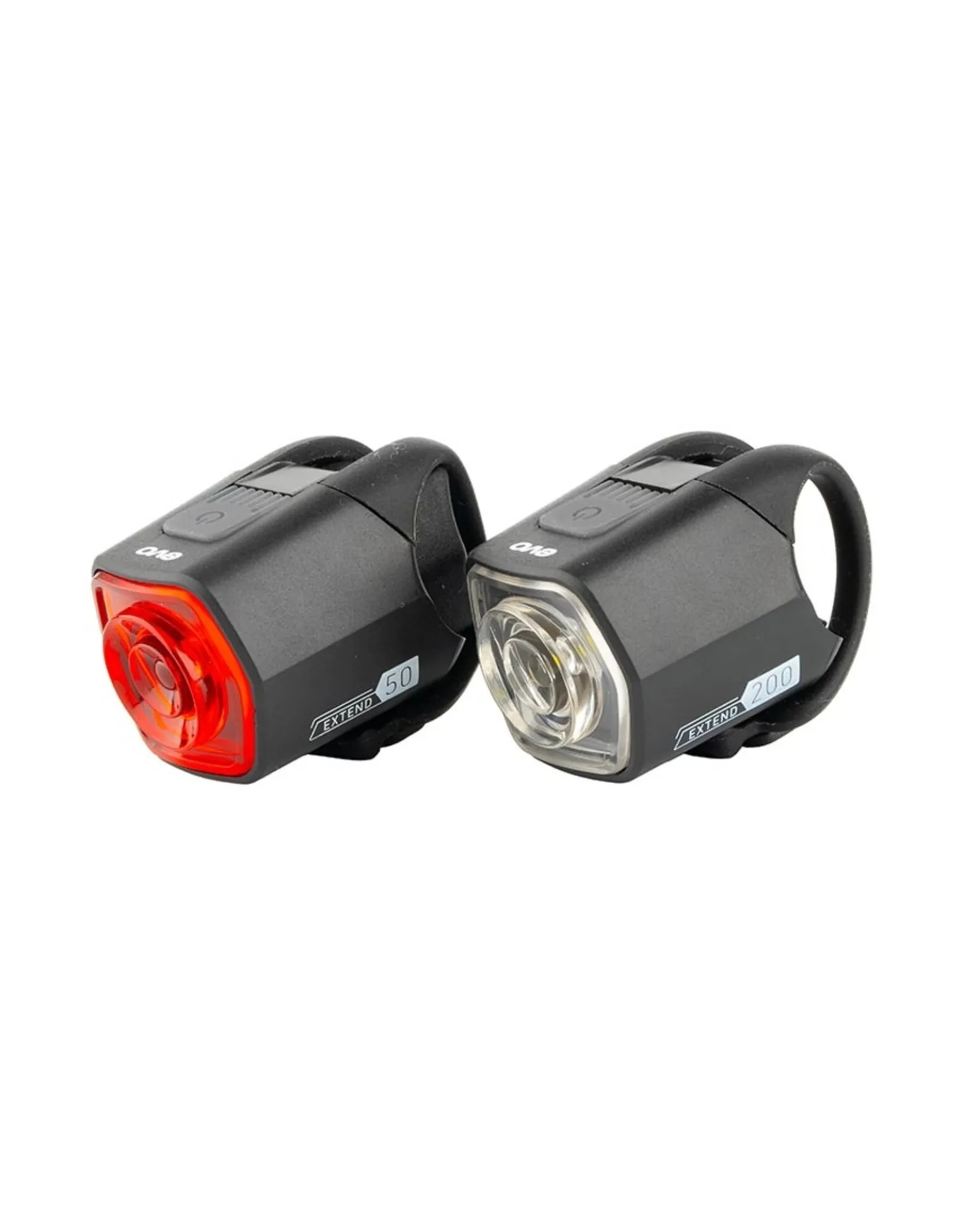 EVO NiteLight Extend 200/50, Lumière, Avant et Arrière, Noir, Ensemble