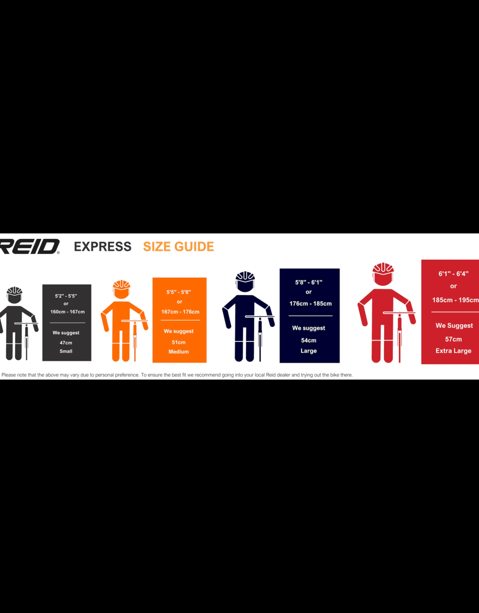 Reid Vélo de route - Aquila Noir