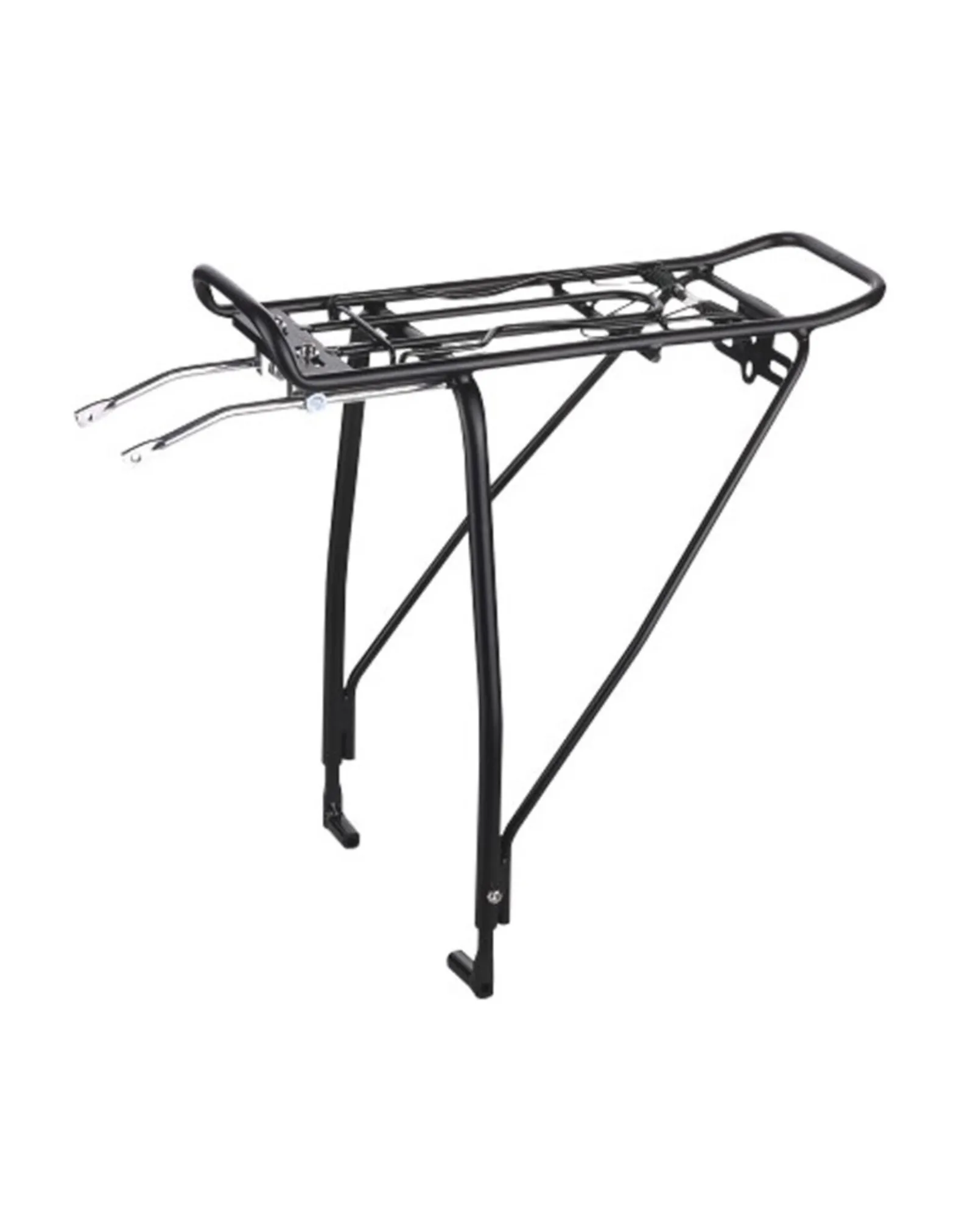 Damco Porte-Bagage POUR FAT BIKE, Alu, Noir