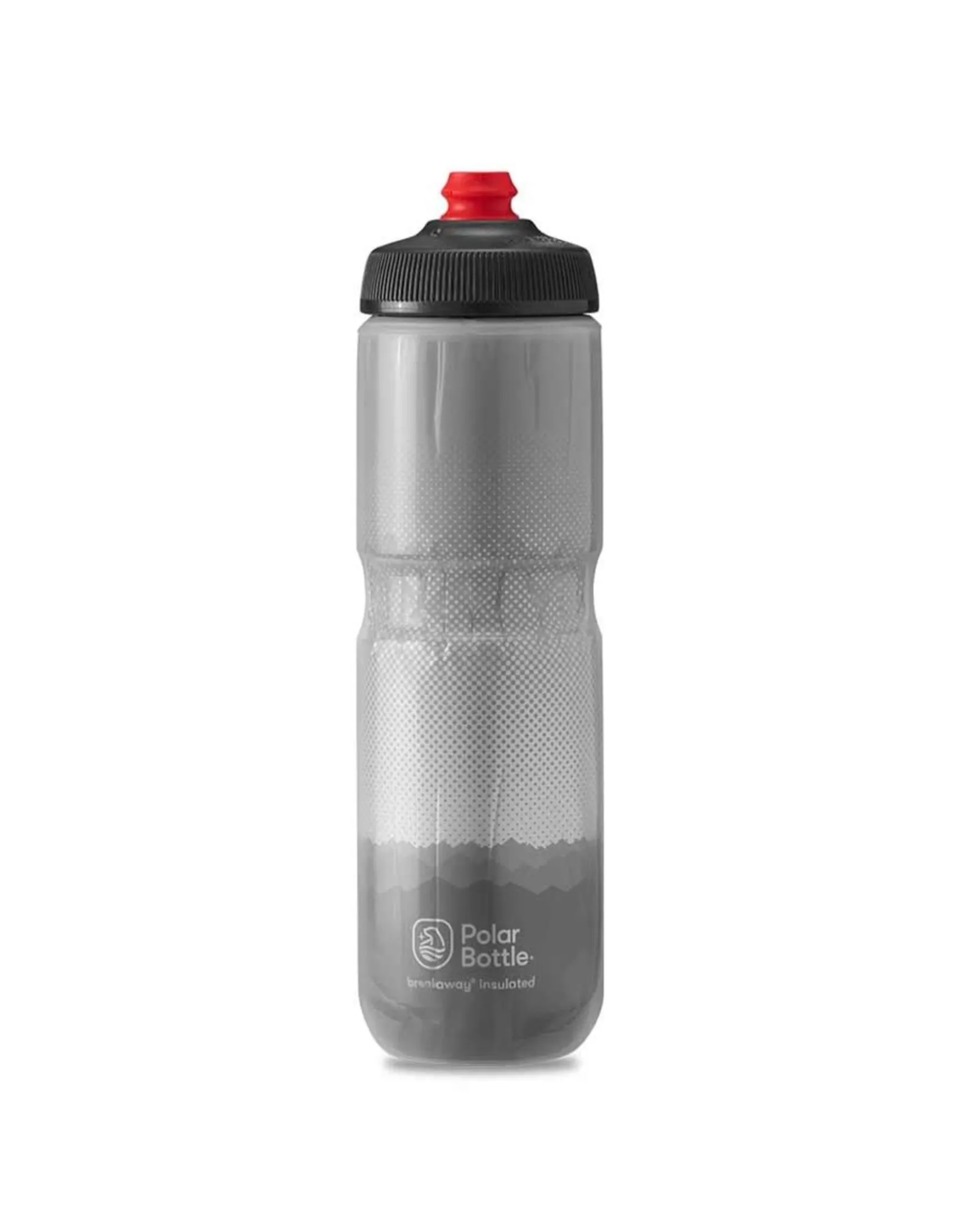 Polar Bottle Gourde Isolée  710ml / 24oz, Anthracite/Argent