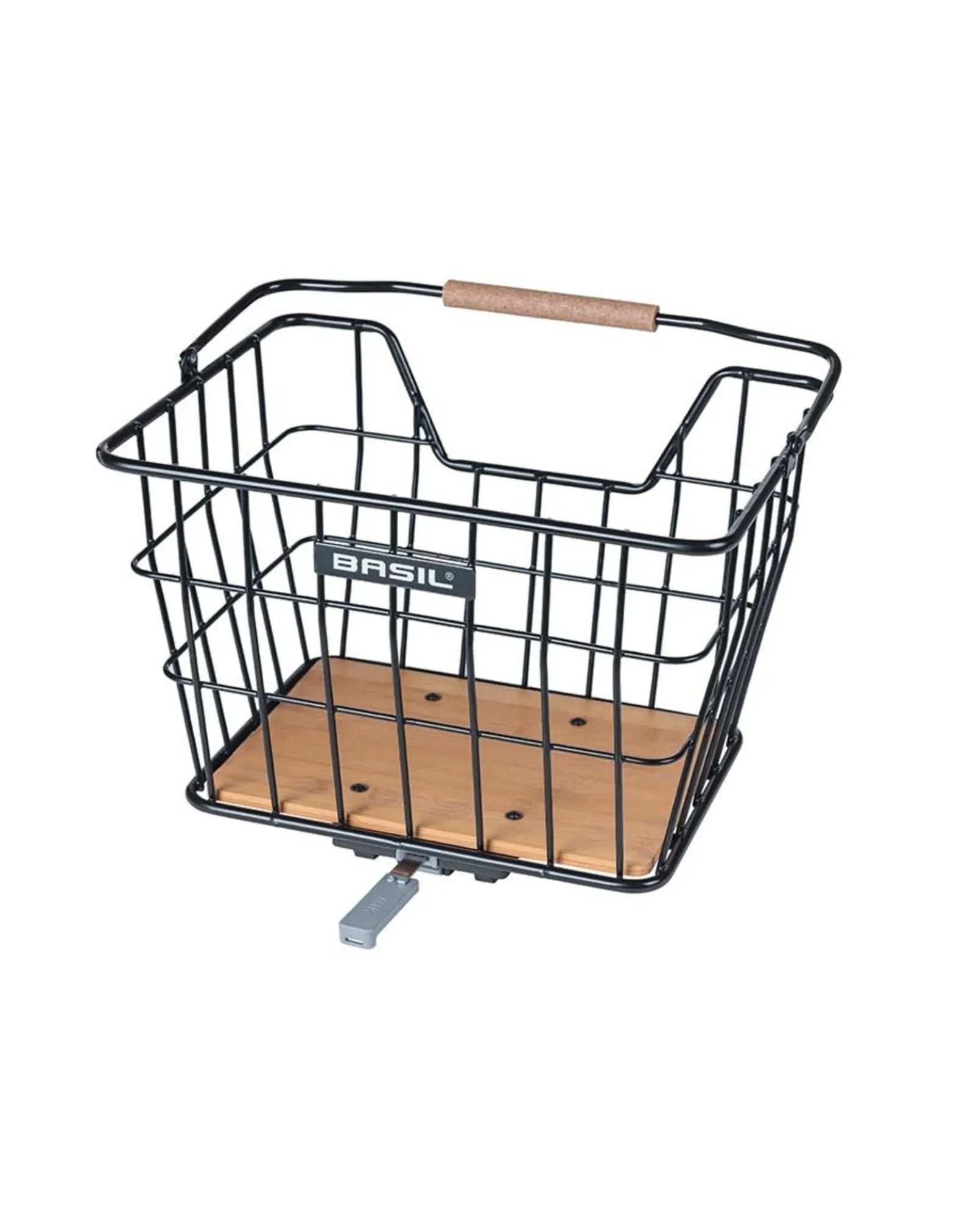 Basil Panier Nordland, Avant ou Arrière, Noir