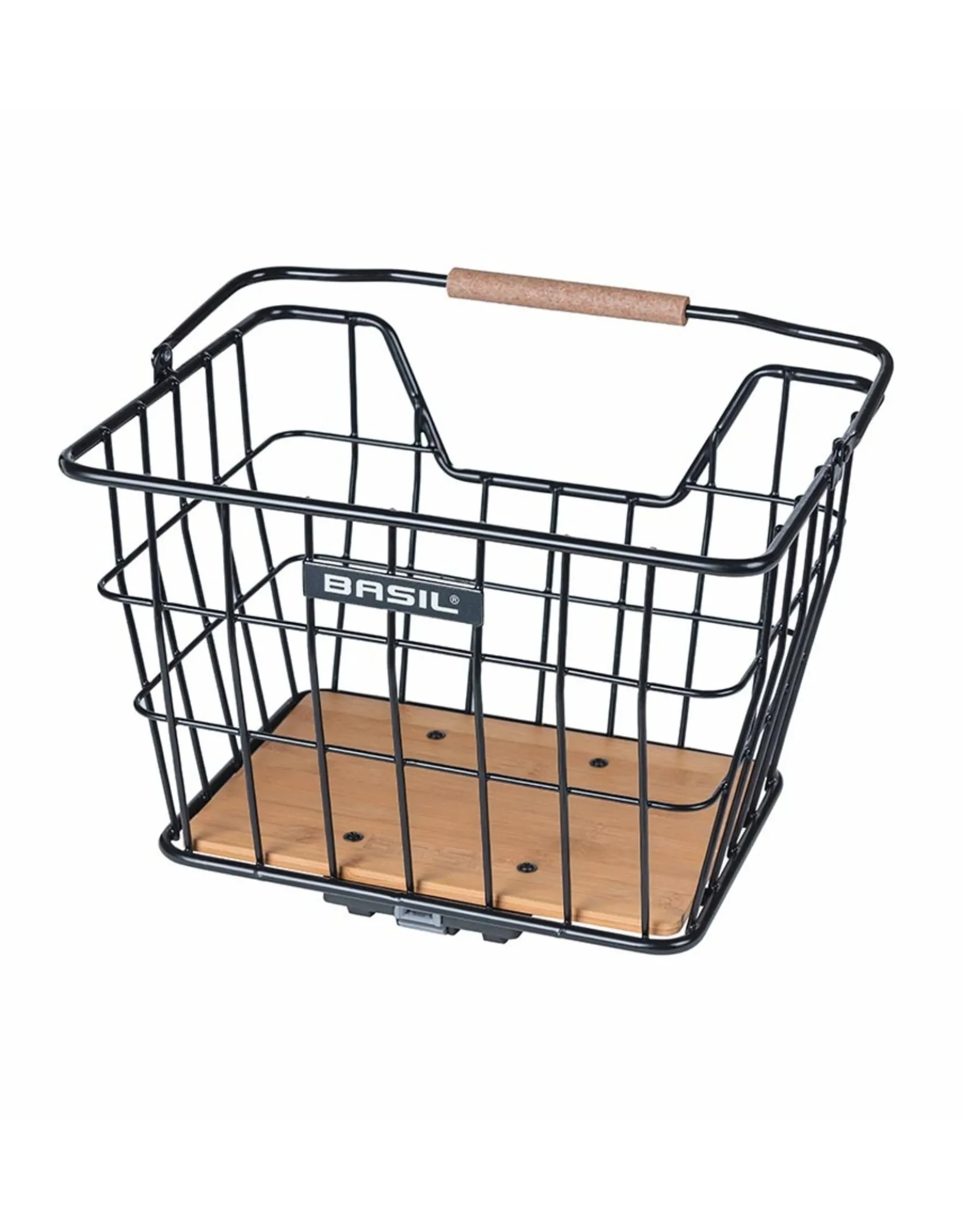 Basil Panier Nordland, Avant ou Arrière, Noir