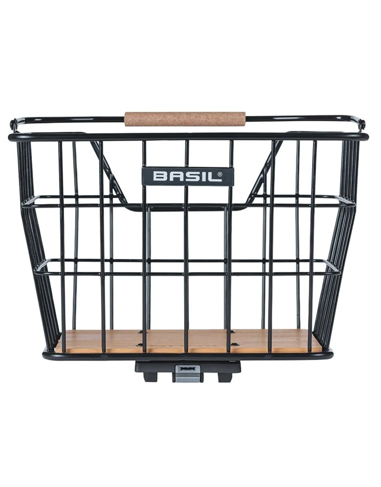 Basil Panier Nordland, Avant ou Arrière, Noir