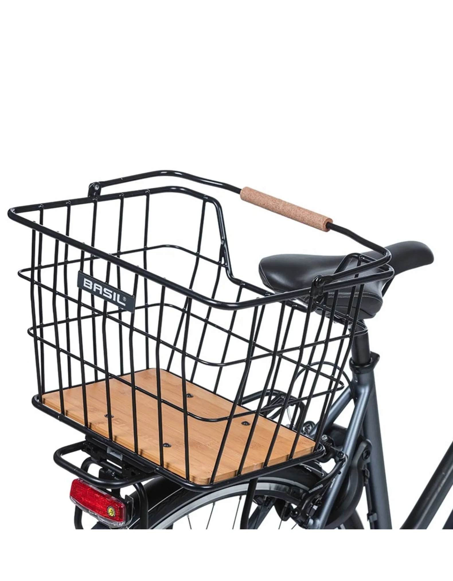 Basil Panier Nordland, Avant ou Arrière, Noir