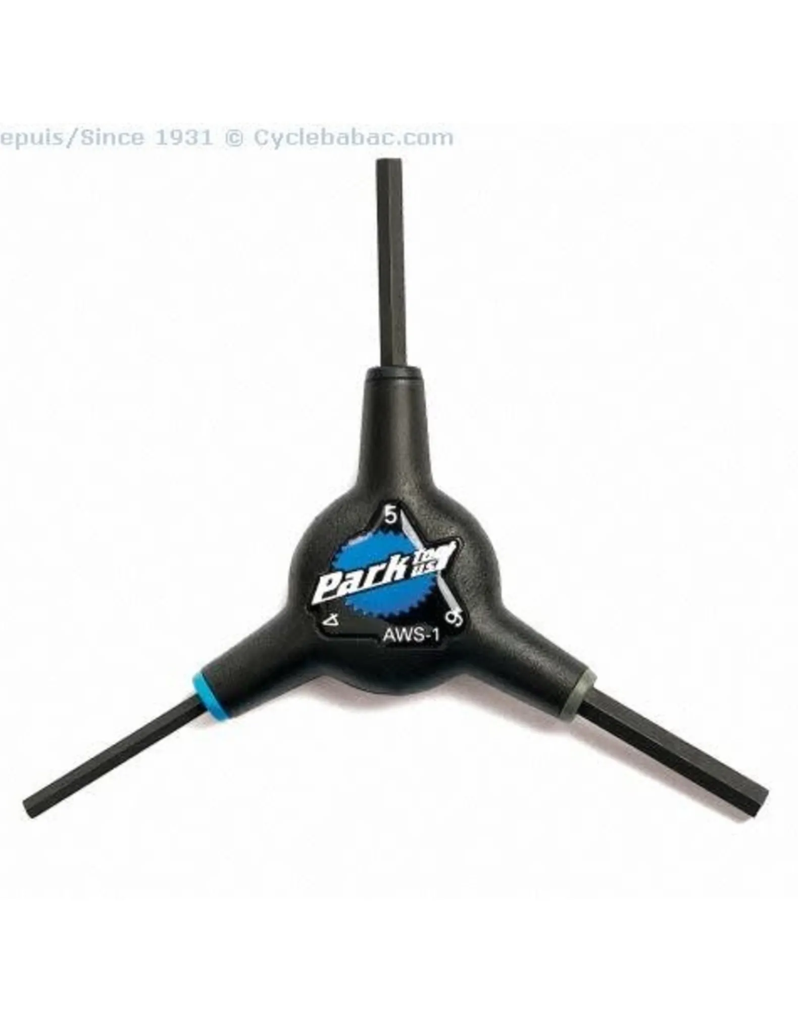 Park tool Clé en Y 4-5-6MM AWS-1C