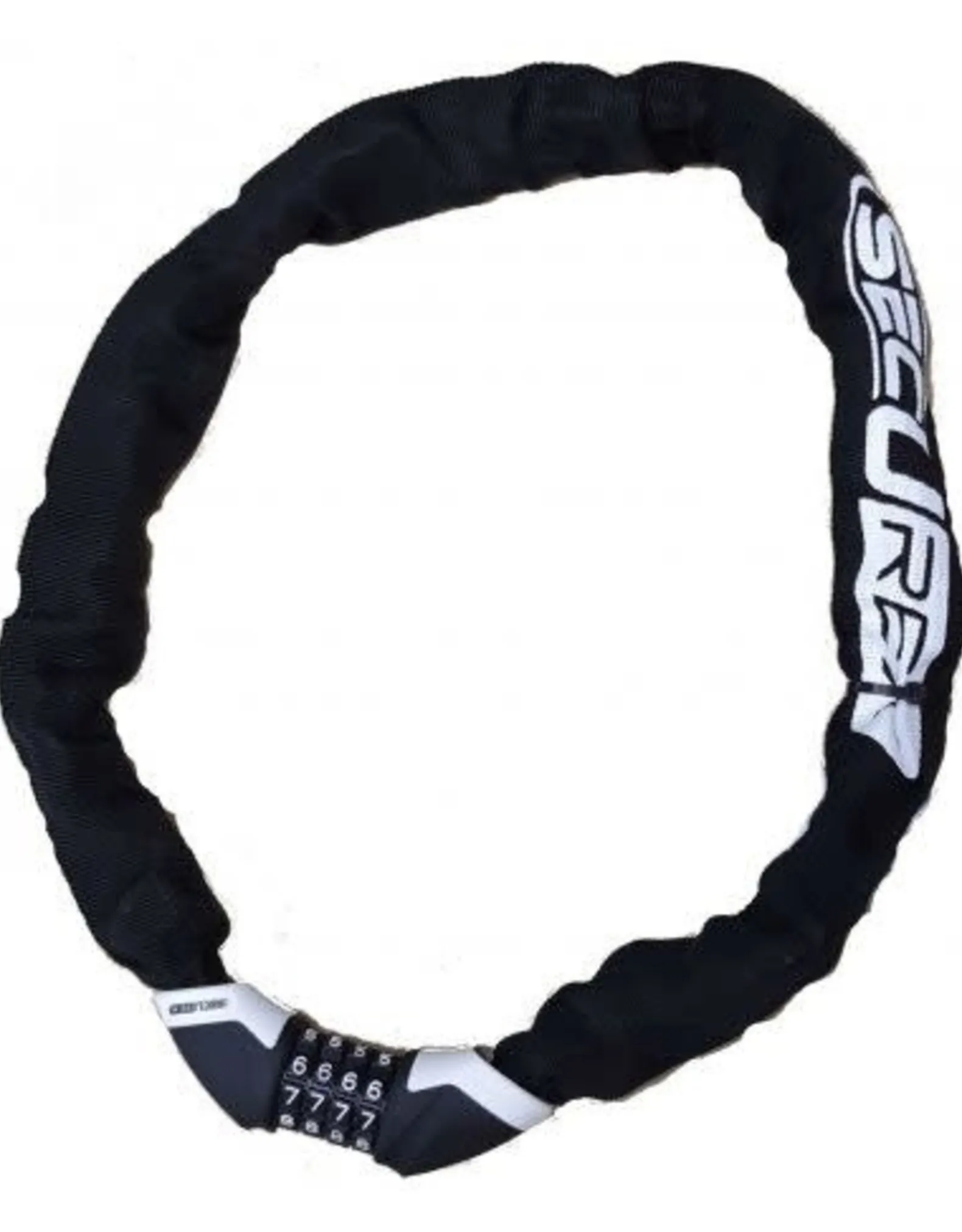 Cadenas à combinaison « haute sécurité » avec chaine 8mm acier x 40″ long