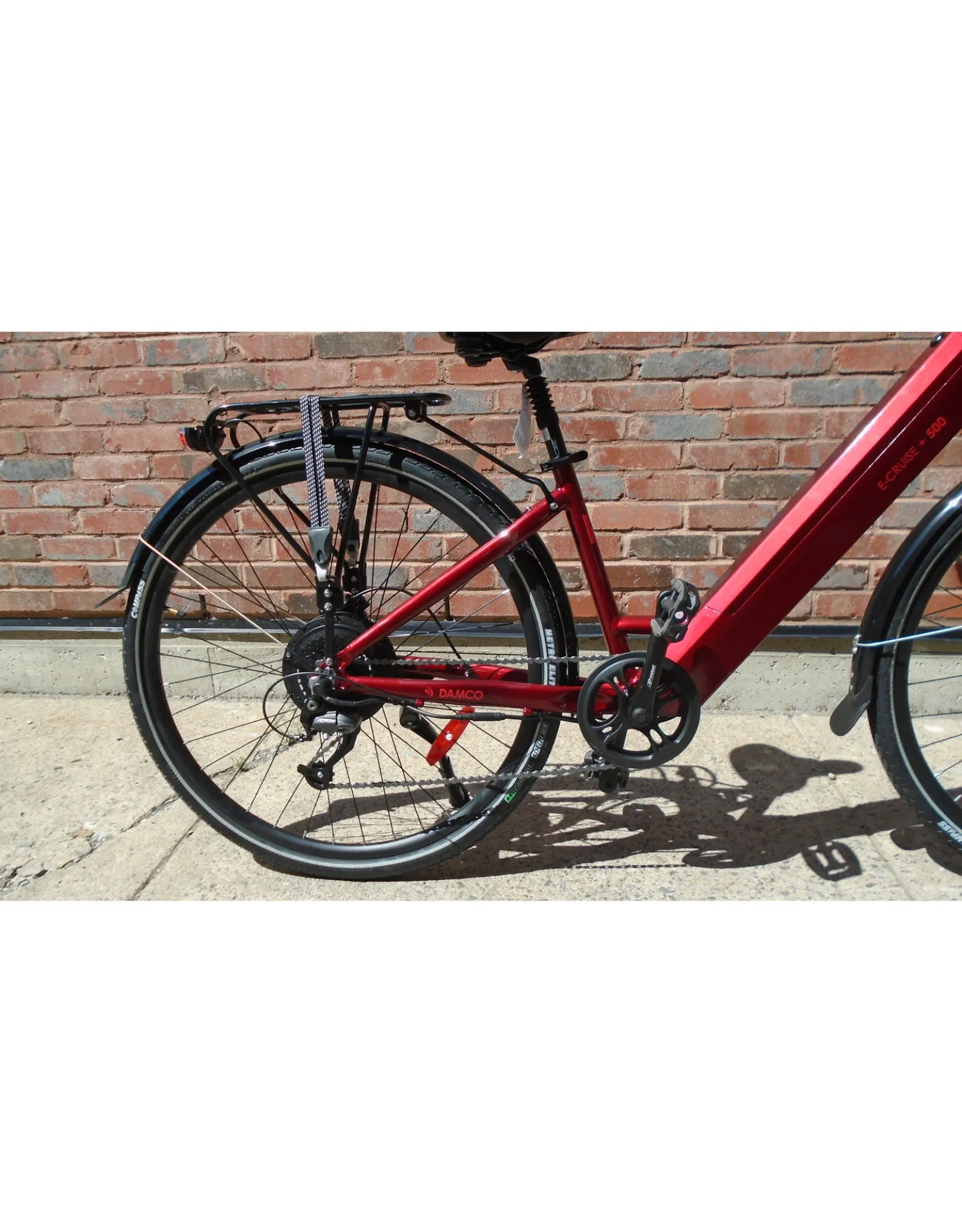 Damco E-CRUISE + 500, LOW STEP (15'' ROUGE)