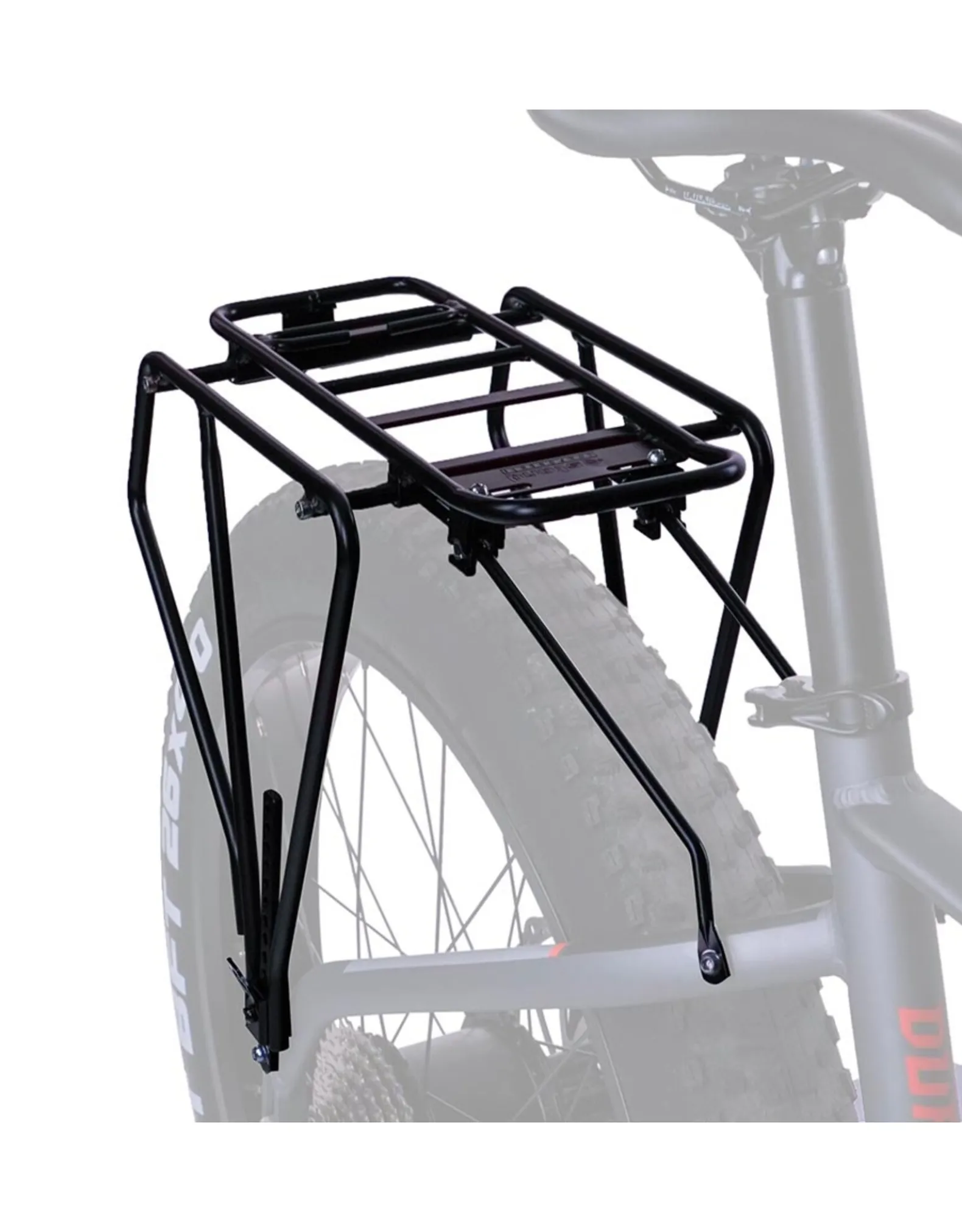 EVO Fat Bike, Porte-bagages Arriere, Noir