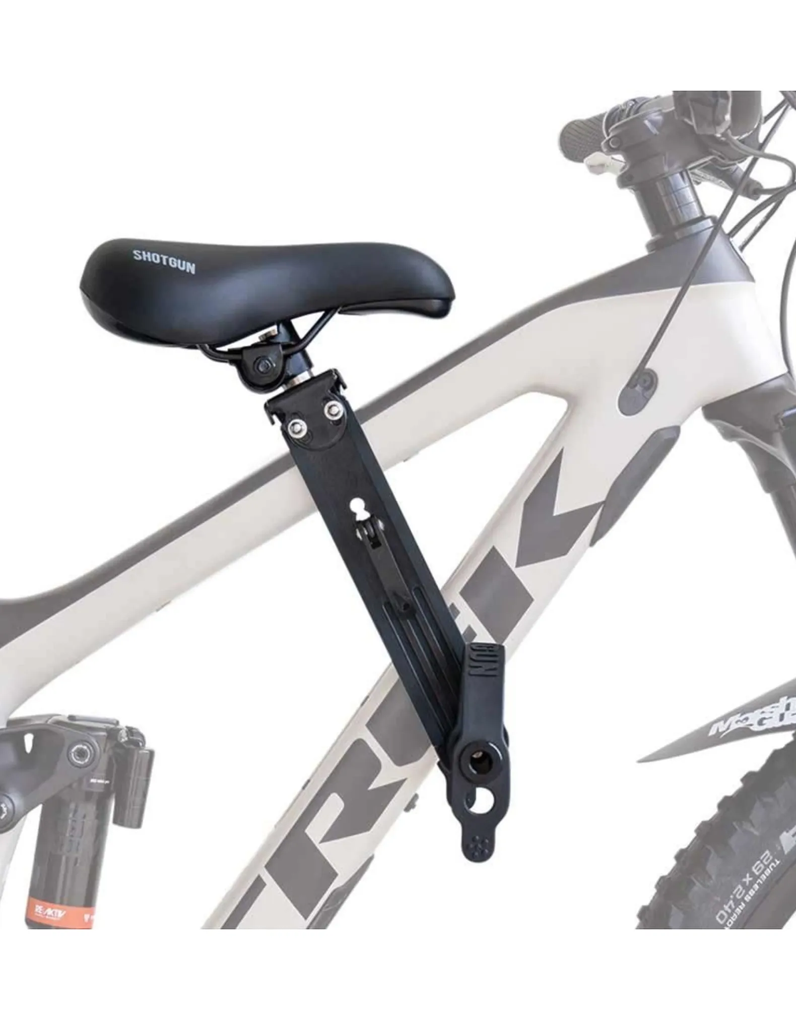 Kids Ride Shotgun Siège MTB pour enfants, Sur cadre